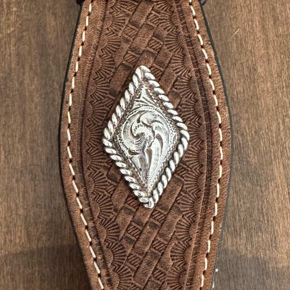 Larry Mahan Leather Belt - Picture 7 of 11